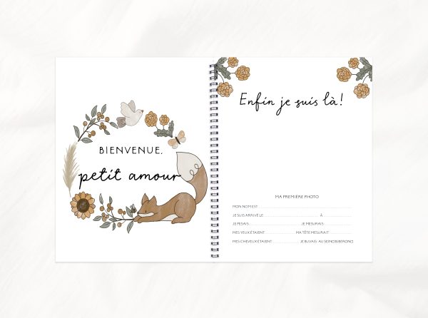Livre de bébé - Ma petite perle - Renard boho – Image 4