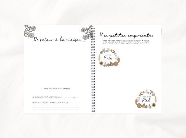 Livre de bébé - Ma petite perle - Renard boho – Image 6