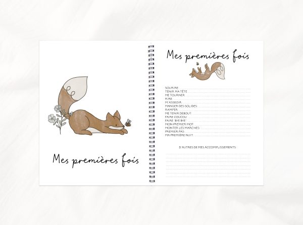 Livre de bébé - Ma petite perle - Renard boho – Image 7