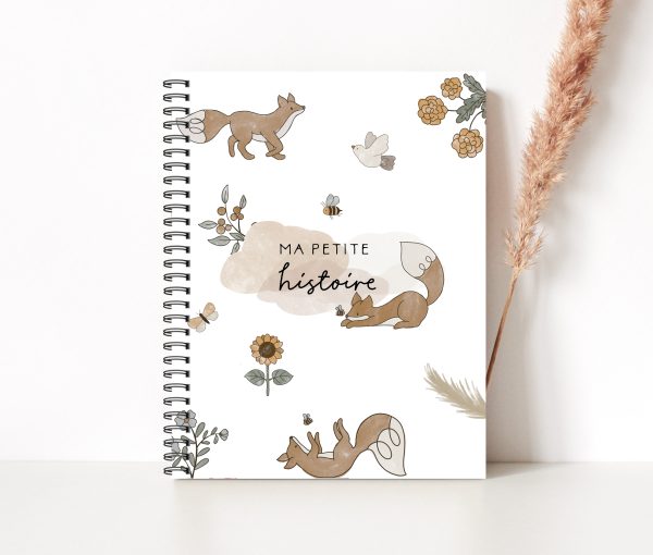 Livre de bébé - Ma petite perle - Renard boho