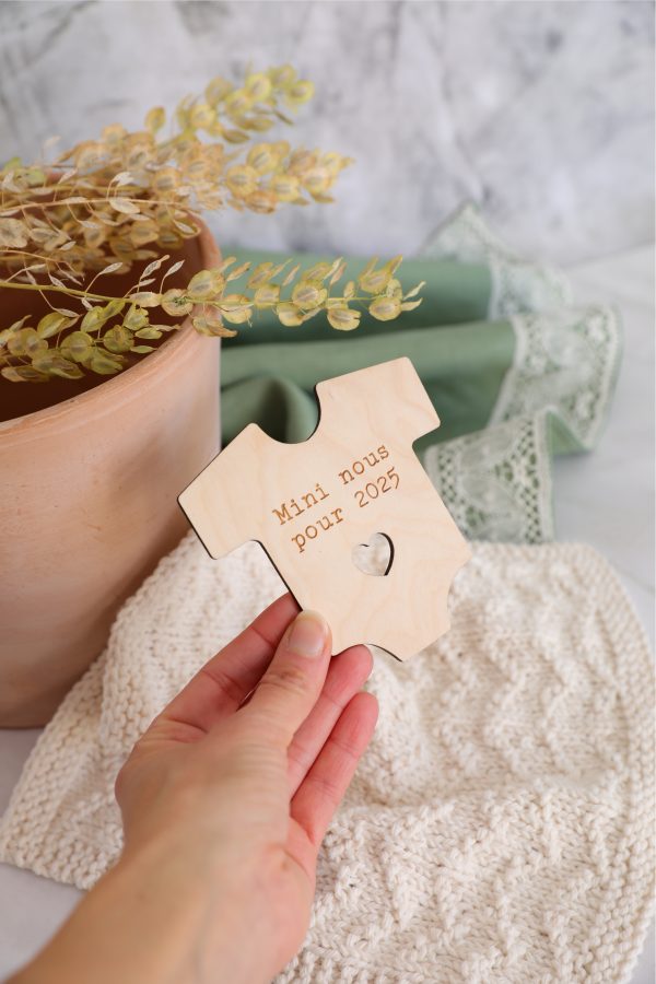 Cache-couche de bois - Mini nous pour 2025