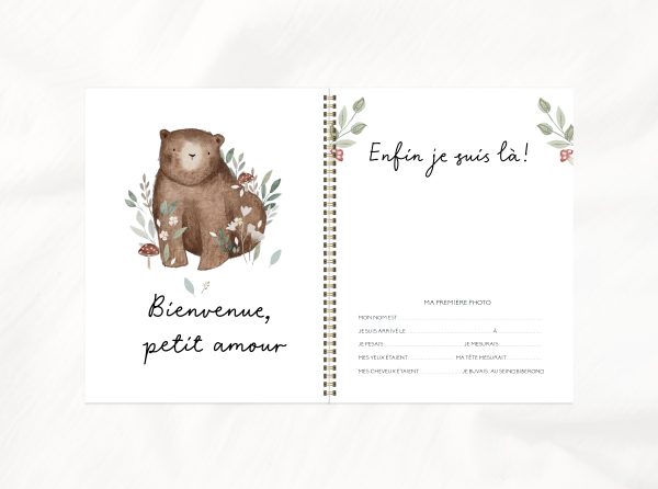 Livre de bébé - Balade en forêt - BF118 – Image 4