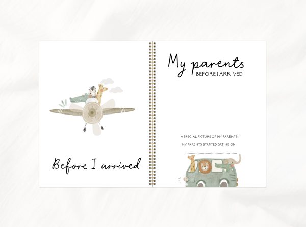 Baby book - Safari adventures - BB81 - Image 2