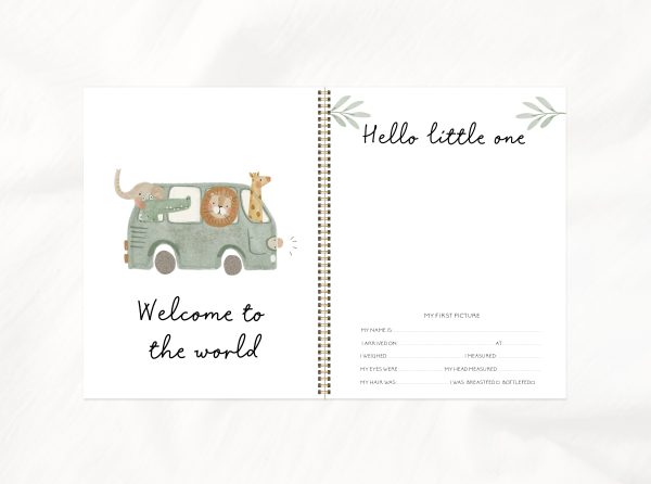 Baby book - Safari adventures - BB81 - Image 3
