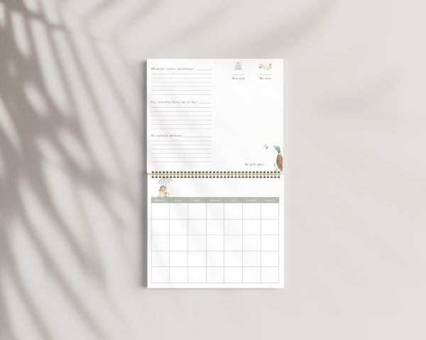 Calendriers de première année de bébé - Sous la pluie - CAL11 – Image 3