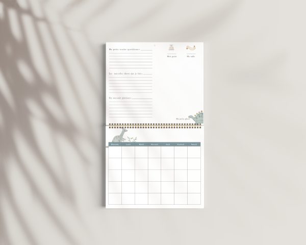 Calendriers de première année de bébé - Doux dinos - CAL15 – Image 3