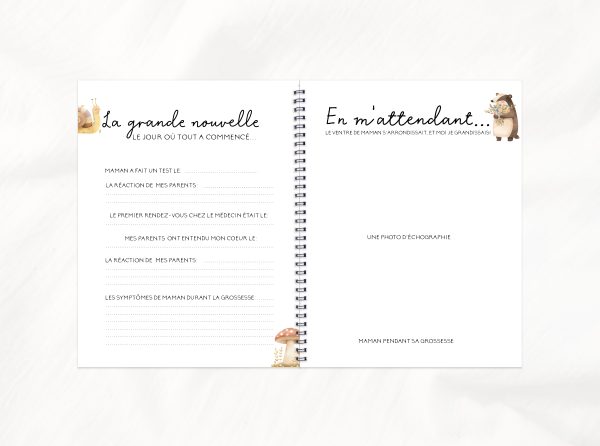Livre de bébé - BF124 - Forêt florissante – Image 3