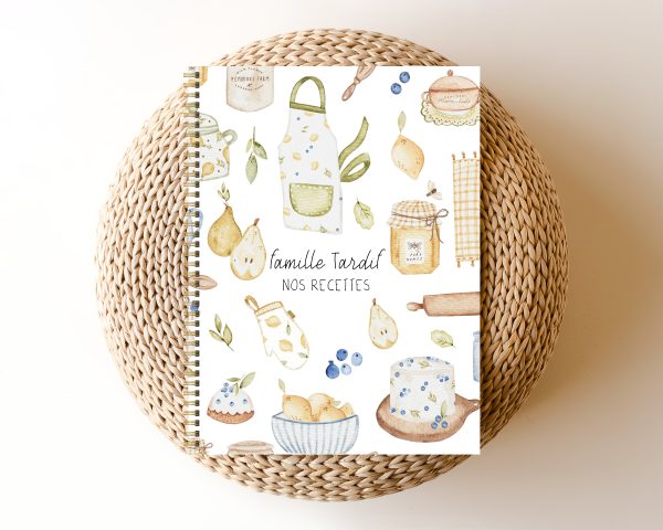 Livre de recette familiales - Gâteau aux poires