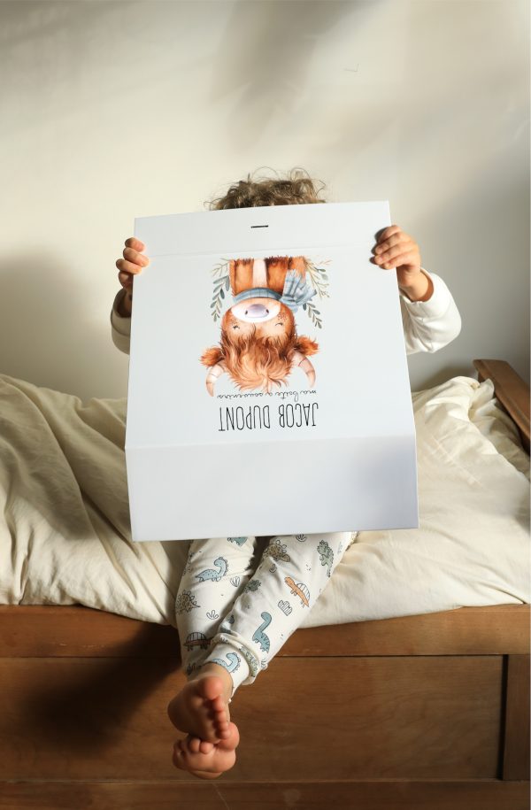 Boite souvenirs blanche personnalisée - Petit pré – Image 2