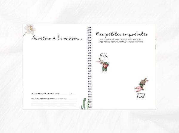 Livre de bébé - BF127 - Lapins et fraises – Image 4
