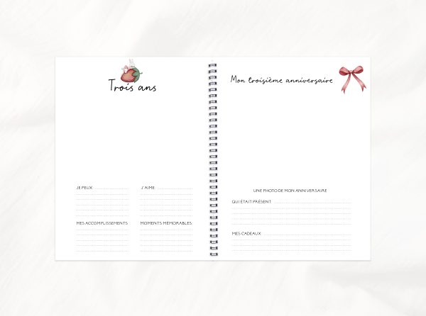 Livre de bébé - BF127 - Lapins et fraises – Image 8