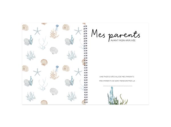Livre de bébé - BF129 - Océan aquarelle – Image 2